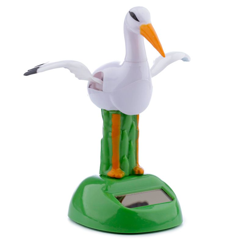 Storch Solar Pal Wackelfigur