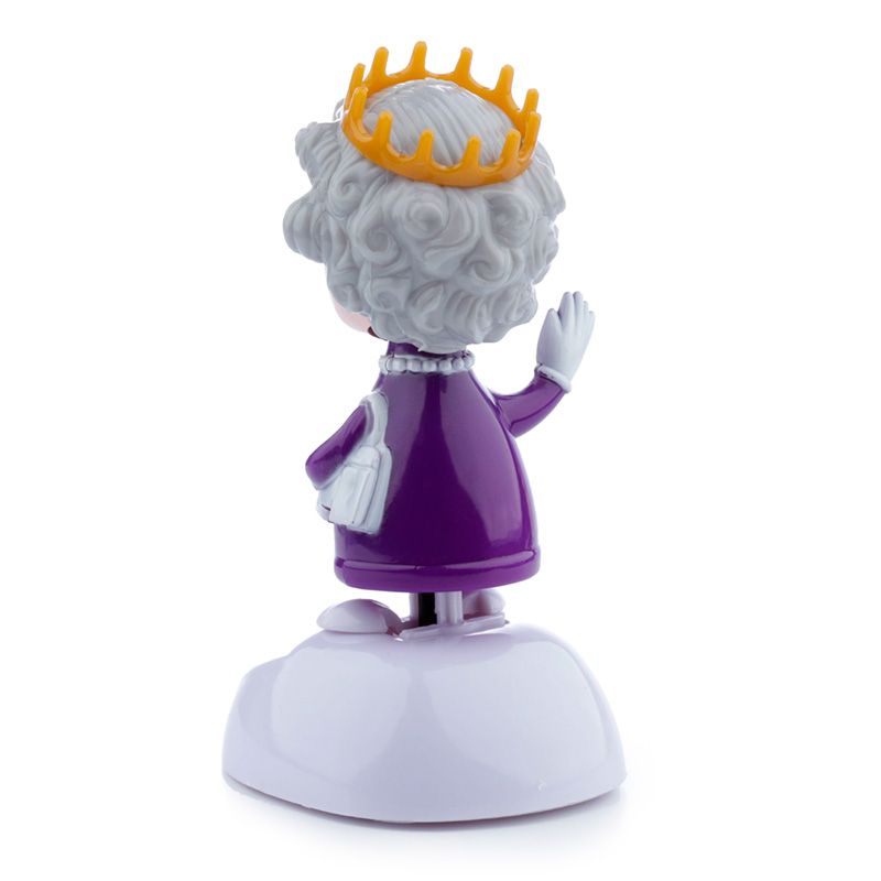 Queen Elizabeth die Königin Solar Pal Wackelfigur