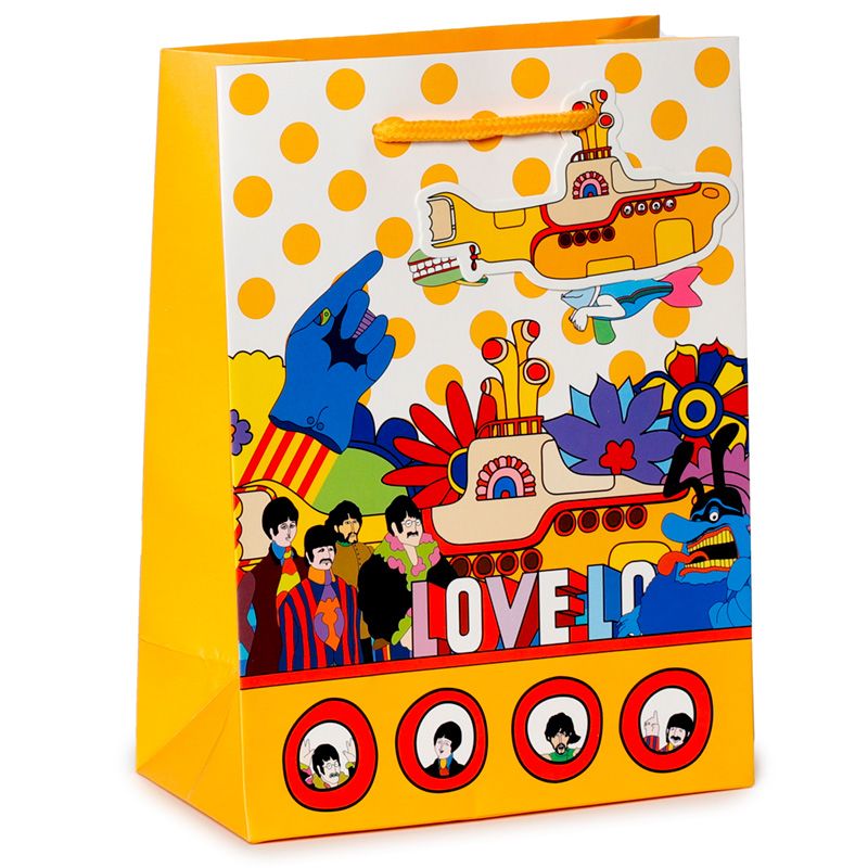 The Beatles Yellow Submarine LOVE Geschenktasche - (M)