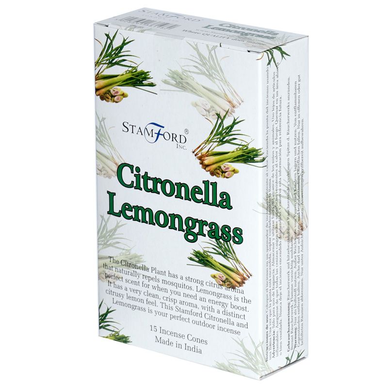 37198 Stamford Räucherkegel - Citronella & Zitronengras