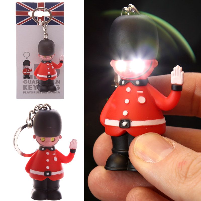 London Gardist LED mit Ton Schlüsselanhänger