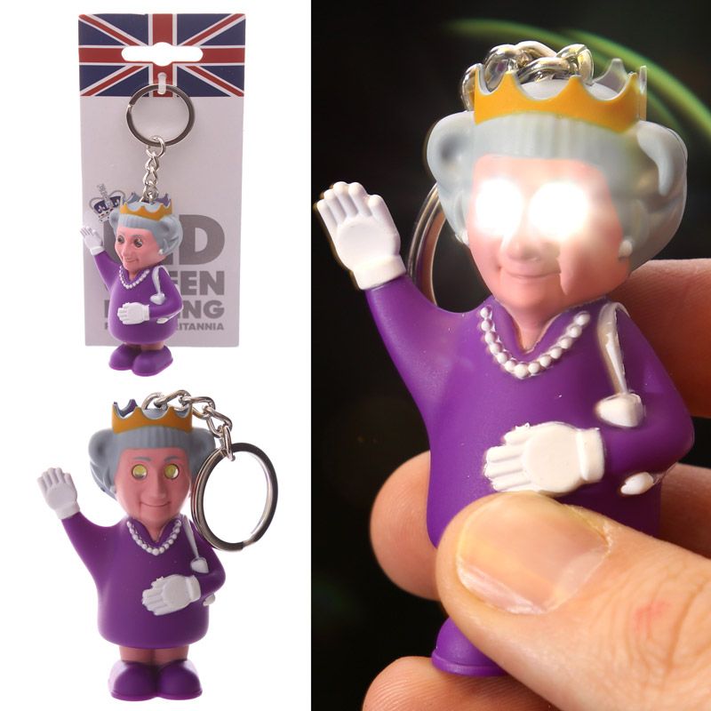 Queen Die Königin LED mit Ton Schlüsselanhänger