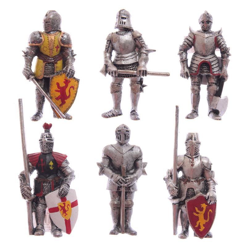 Mittelalterlicher Ritter Kühlschrank Magnet