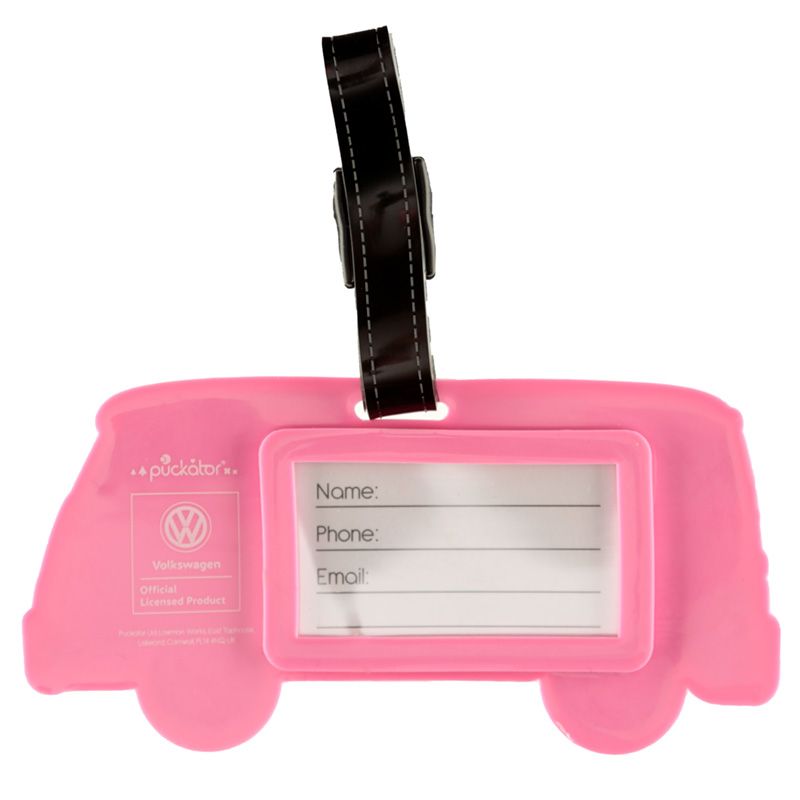 PVC Puckator LUT29 Gepäckanhänger für Volkswagen VW T1 Camper Bus Rot PVC Puckator LUT29 Gepäckanhänger für Volkswagen VW T1 Camper Bus Rot