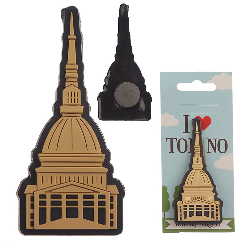 Die Mole in Turin PVC Magnet