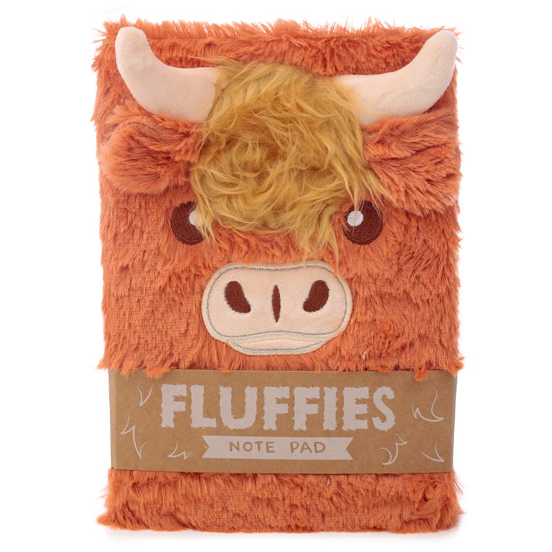 Highland Coo Kuh Fluffies  Notizbuch
