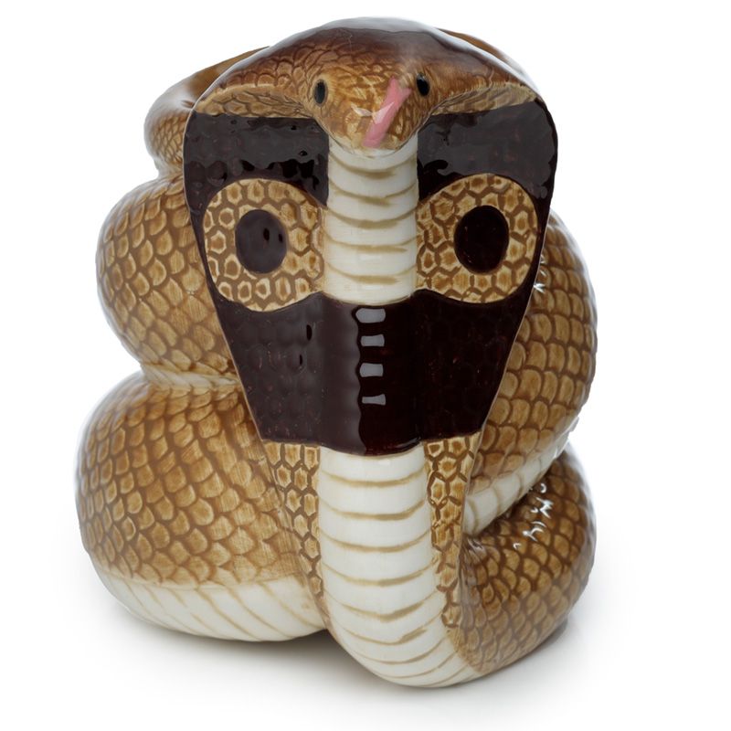Kobra geformte Duftlampe aus Keramik