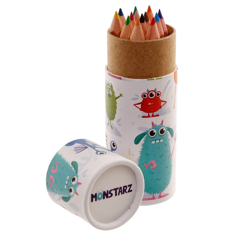 Monstarz Monster Design Bleistifttopf mit Farbstiften