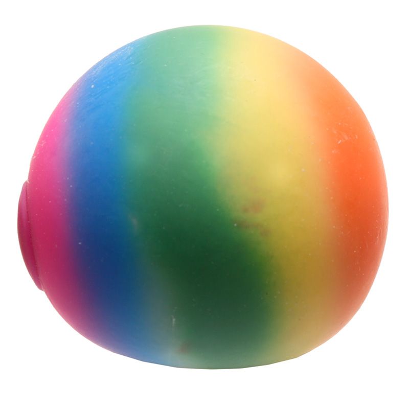 Regenbogen Quetschbarer Stressball 9cm