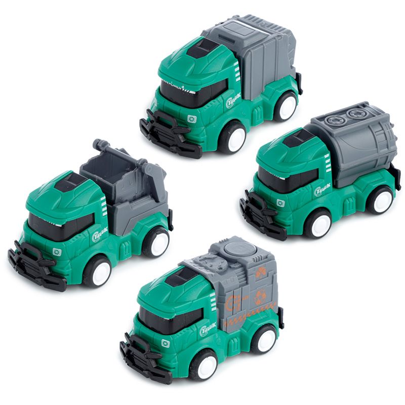 Reibungsmechanismus Dustman Mülltransporter Spielzeug