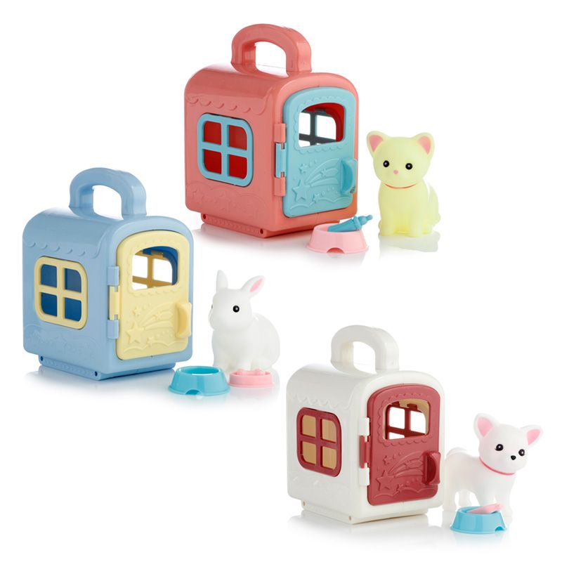 Süße Haustiere Transporttasche Set