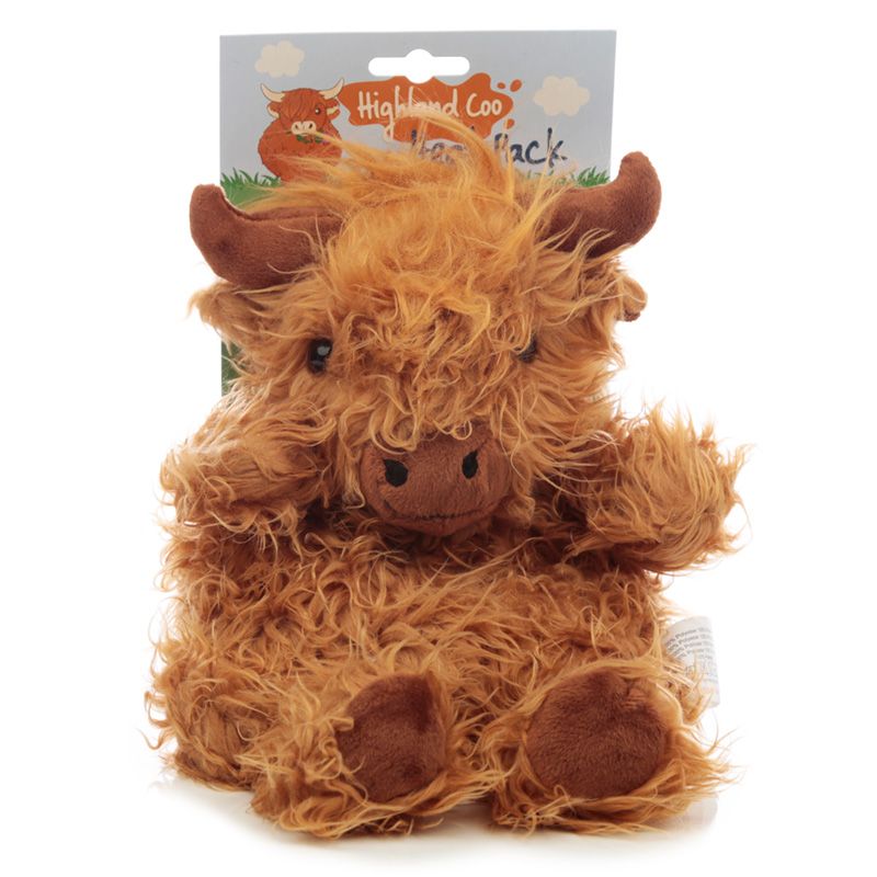 Highland Coo Kuh Wärmekissen für die Mikrowelle