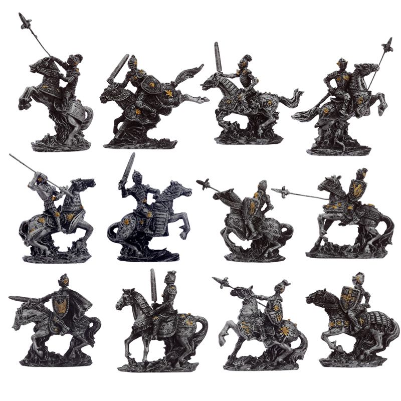 Mittelalterischer Ritter Sammlerfiguren
