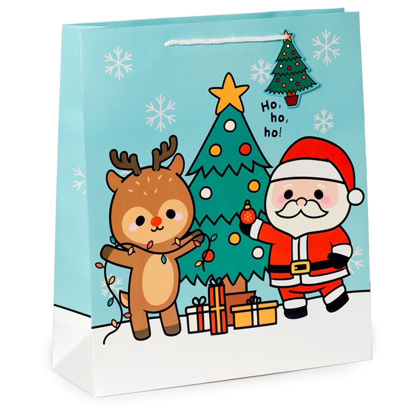 Weihnachten Festive Friends Geschenktasche - (XL)