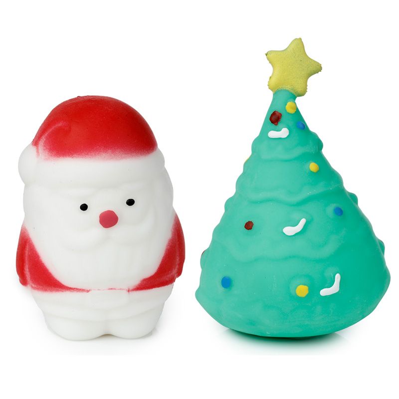 Dehnbarer Weihnachtsbaum & Weihnachtsmann Spielzeug