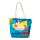 Vacation Vibes Einhorn Canvas-Strandtasche