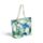Palmen Strandtasche & Mini-Reißverschlussbeutel
