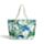 Palmen Strandtasche & Mini-Reißverschlussbeutel