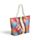 Buntes Mandala Strandtasche & Mini-Reißverschlussbeutel
