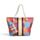 Buntes Mandala Strandtasche & Mini-Reißverschlussbeutel
