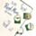 Sheep Schafe Magnetische Lesezeichen Set
