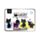 Lucky the Black Cat Schwarze Katze Magnetische Lesezeichen Set
