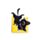 Lucky the Black Cat Schwarze Katze Magnetische Lesezeichen Set