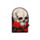 Skulls & Roses Totenkopf & Rosen Magnetische Lesezeichen Set