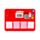 Cherry Kirschen Magnetische Lesezeichen Set
