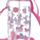 Enchanted Rainbows Unicorn Einhorn Wasserflasche mit Flip-Strohhalm 450ml 