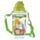 Zooniverse Zootiere Wasserflasche mit Flip-Strohhalm & Tragekordel 450ml