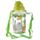 Zooniverse Zootiere Wasserflasche mit Flip-Strohhalm & Tragekordel 450ml