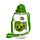 Adoramals Dinosaurier Wasserflasche mit Flip-Strohhalm 450ml