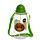 Adoramals Dinosaurier Wasserflasche mit Flip-Strohhalm 450ml