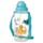 Splosh Meerestiere Kinder-Wasserflasche mit Strohhalm 450ml
