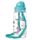 Splosh Meerestiere Kinder-Wasserflasche mit Strohhalm 450ml
