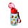 Foodiemals Kinder Pop-Top bruchsichere Wasserflasche 350ml 