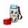 Foodiemals Kinder Pop-Top bruchsichere Wasserflasche 350ml 