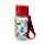 Foodiemals Kinder Pop-Top bruchsichere Wasserflasche 350ml 