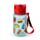 Foodiemals Kinder Pop-Top bruchsichere Wasserflasche 350ml 