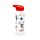 Pippi Longstocking Pippi Langstrumpf Kinder-Wasserflasche mit Strohhalm 550ml
