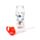 Pippi Longstocking Pippi Langstrumpf Kinder-Wasserflasche mit Strohhalm 550ml