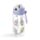 Foodiemals Bubble Tea bruchsichere Wasserflasche 350ml mit Figur im Deckel