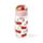 Foodiemals Cherry Kirsche bruchsichere Wasserflasche 350ml mit Figur im Deckel