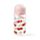 Foodiemals Cherry Kirsche bruchsichere Wasserflasche 350ml mit Figur im Deckel