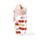 Foodiemals Cherry Kirsche bruchsichere Wasserflasche 350ml mit Figur im Deckel