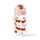 Foodiemals Cherry Kirsche bruchsichere Wasserflasche 350ml mit Figur im Deckel