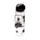 Lucky the Black Cat Schwarze Katze Pop-Top bruchsichere Wasserflasche 600ml