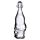 Skulls & Rosen Totenkopf & Rosen Glas-Wasserflasche 1L 