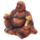 Glücksbuddha Holzeffekt Mini 
